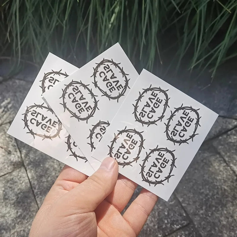 cage  - Cuckold Temporary Tattoo Fetish for Hotwife cuckold