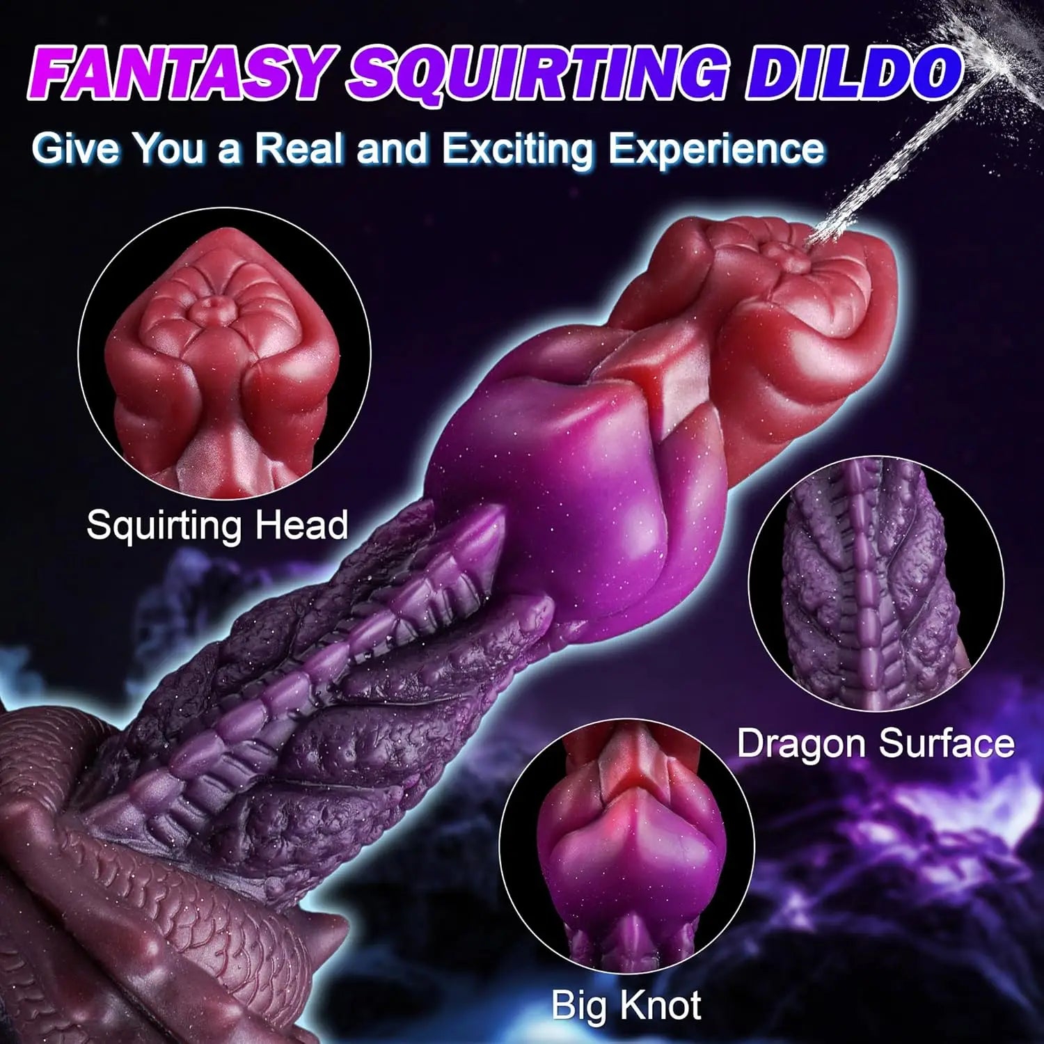 New Inflatable Animal Dildo - P Spot Stimulator Wearable Anal Plug Soft Fake Penis Buttplug Sex Toys For Women Men 18+