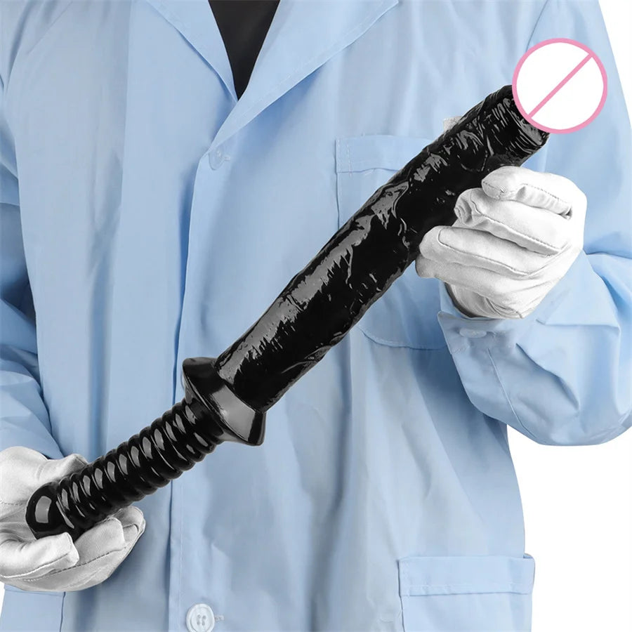Handheld Sticks Anal Plug Male Female Backyard Anal Sex Expansion Extra Long Dildo Vaginal Anal Masturbation Sex Toy
