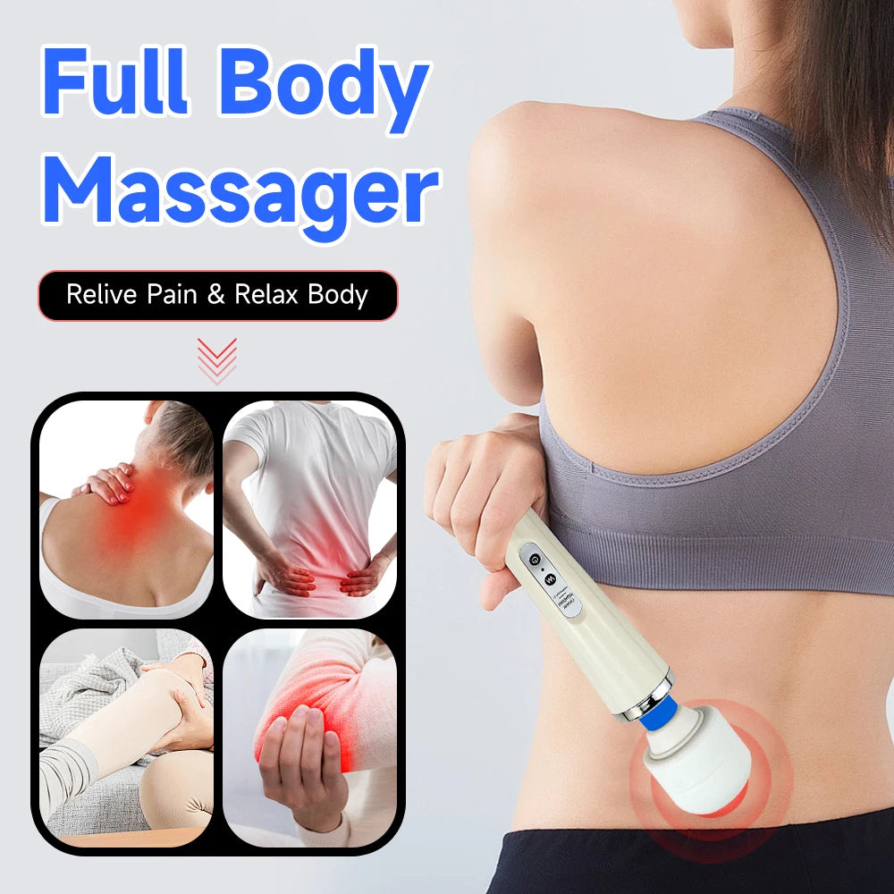 Erotic Toy 10 Speeds Big Size AV Rod Stick Vibrator Powerful Body Massager Sexy Sex Toys for Women Clit Stimulator Magic Wand