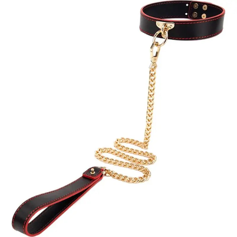 Role-playing Props PU Leather Collar Whip Flirting Mouth plug Handcuffs Sex toys for Women Men Couple Adult Games Sex Toy