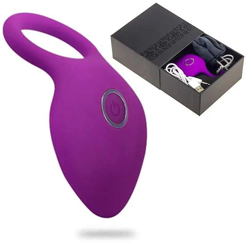 Penis Ring Vibrating Clitoris Stimulator G Spot Sex Toys For Couple Vibro Delay Lick Vagina Orgasm Lock Fine Sleeve Vibrator