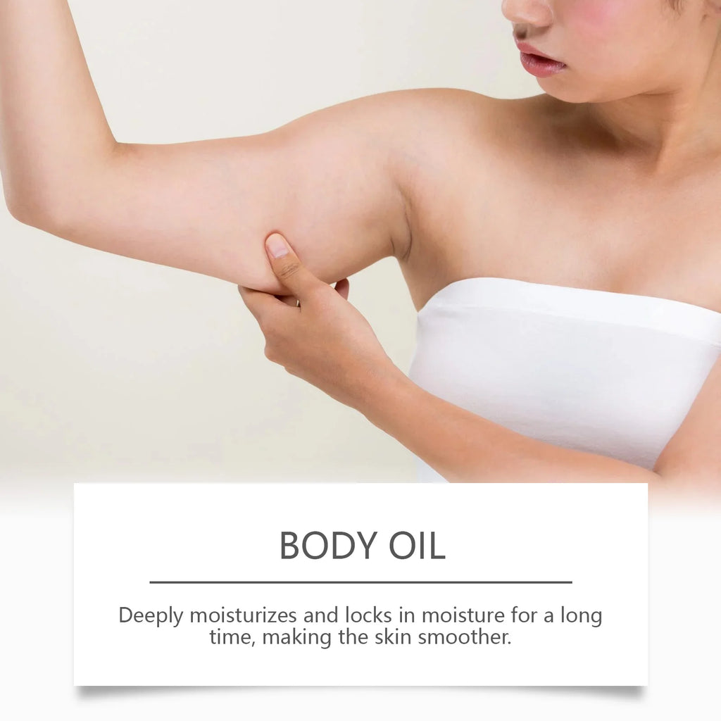 Body Firming Massage Oil Deeply Moisturizing Dry Skin Tightening Chest Thighs Smoothing Body Massage Oil Daily Skin Care