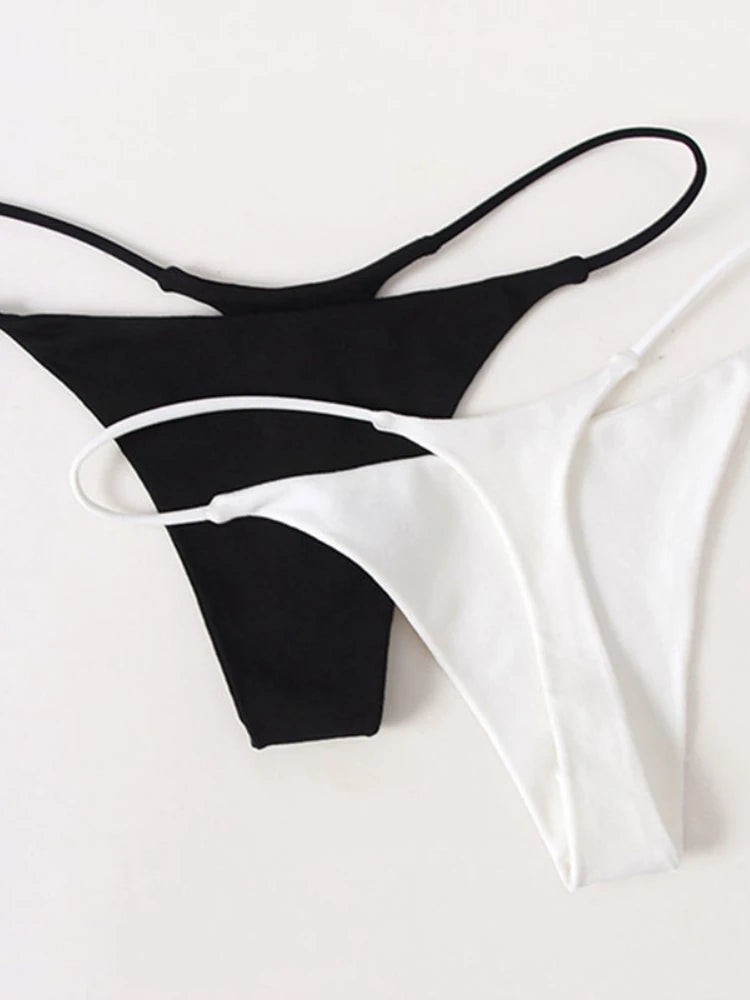 1Pcs Sexy G-String Women Panties Low-Rise Thongs Lingerie Underwear Summer Female T-Back Briefs Underpants Clothing