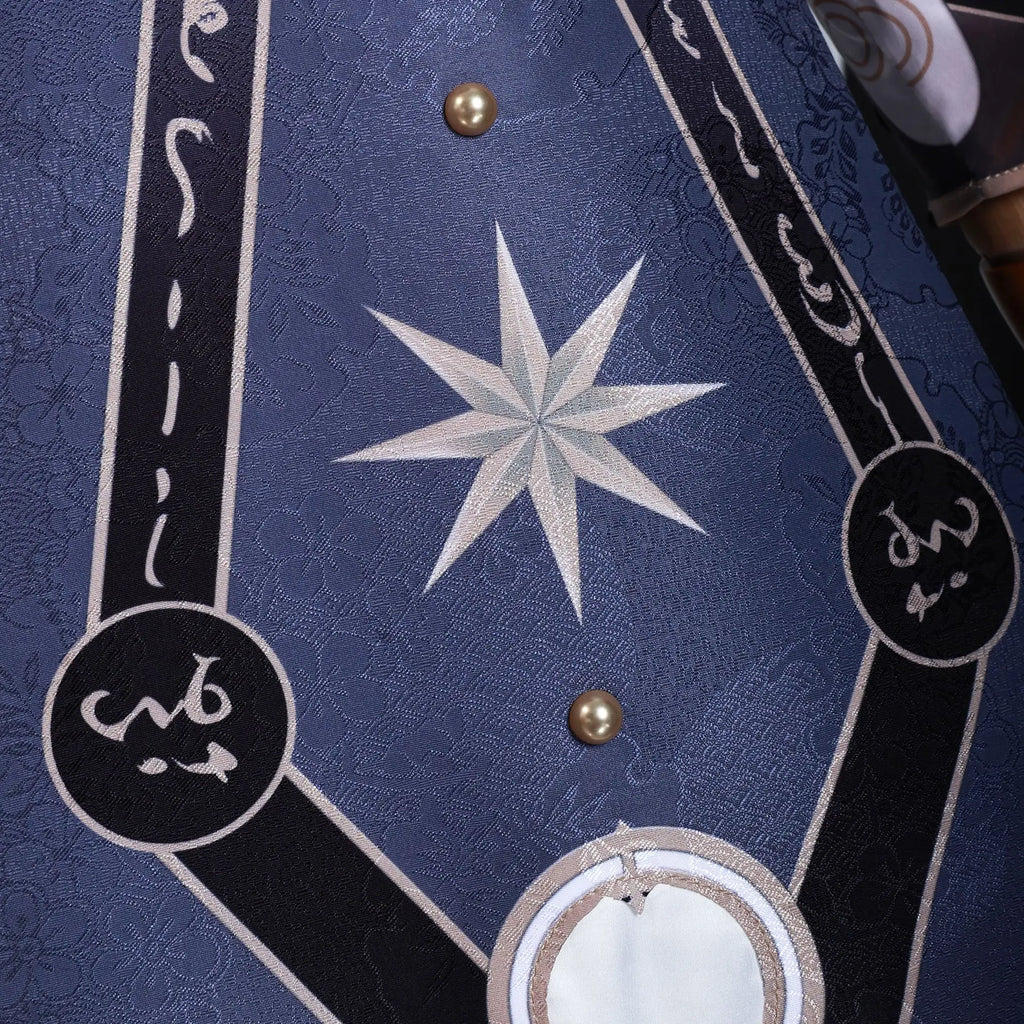 Anaxagoras Cosplay Game Honkai Star Rail Costume Anaxa Uniform Wig Grove Of Epiphany Amphoreus Hallowen Outfit for Women Men