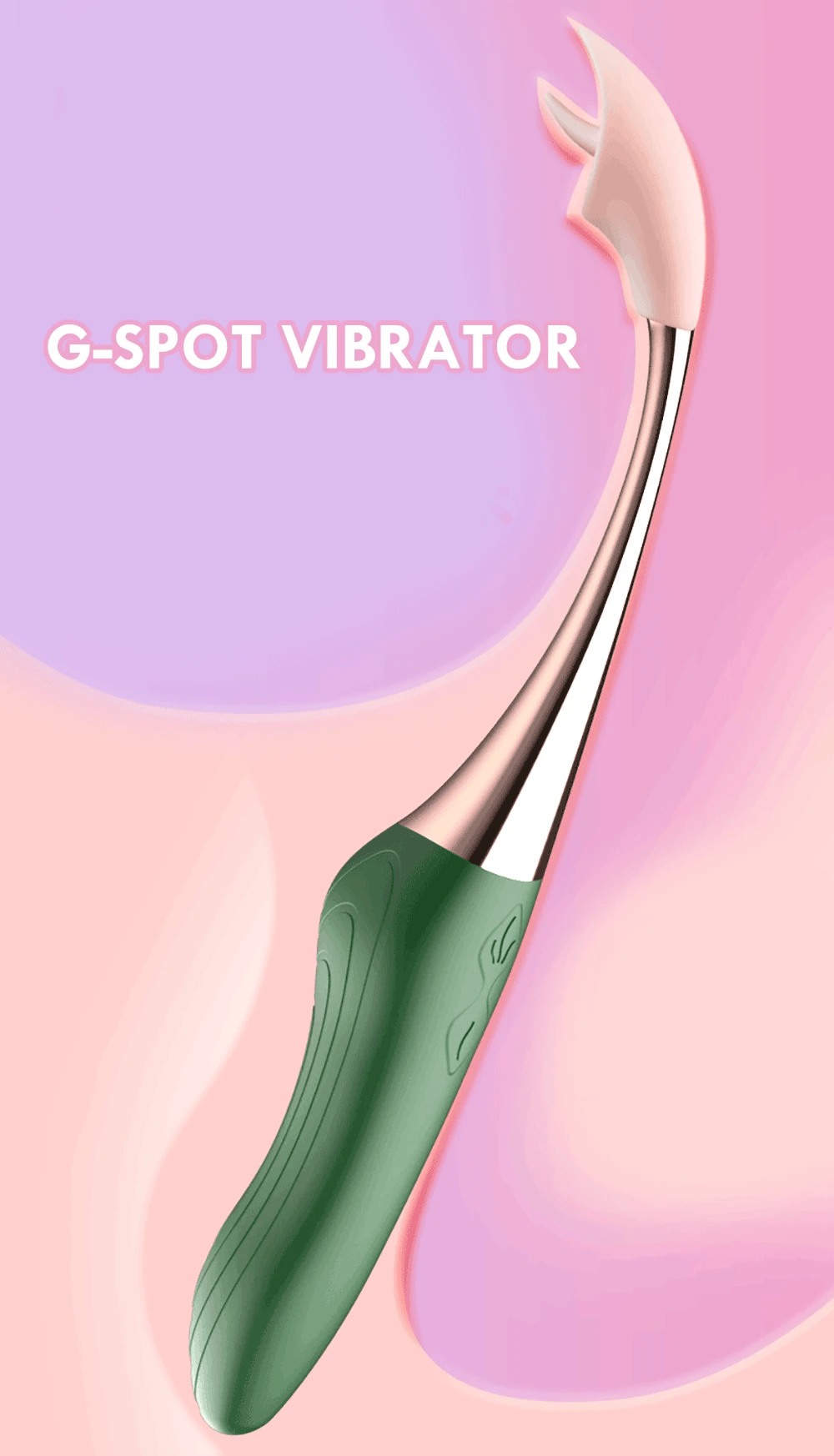 G Spot Vibrator Powerful High Frequency Vibrators Lick Clitoris Nipple Stimulator Masturbator Massage Sex Toys for Women Adult