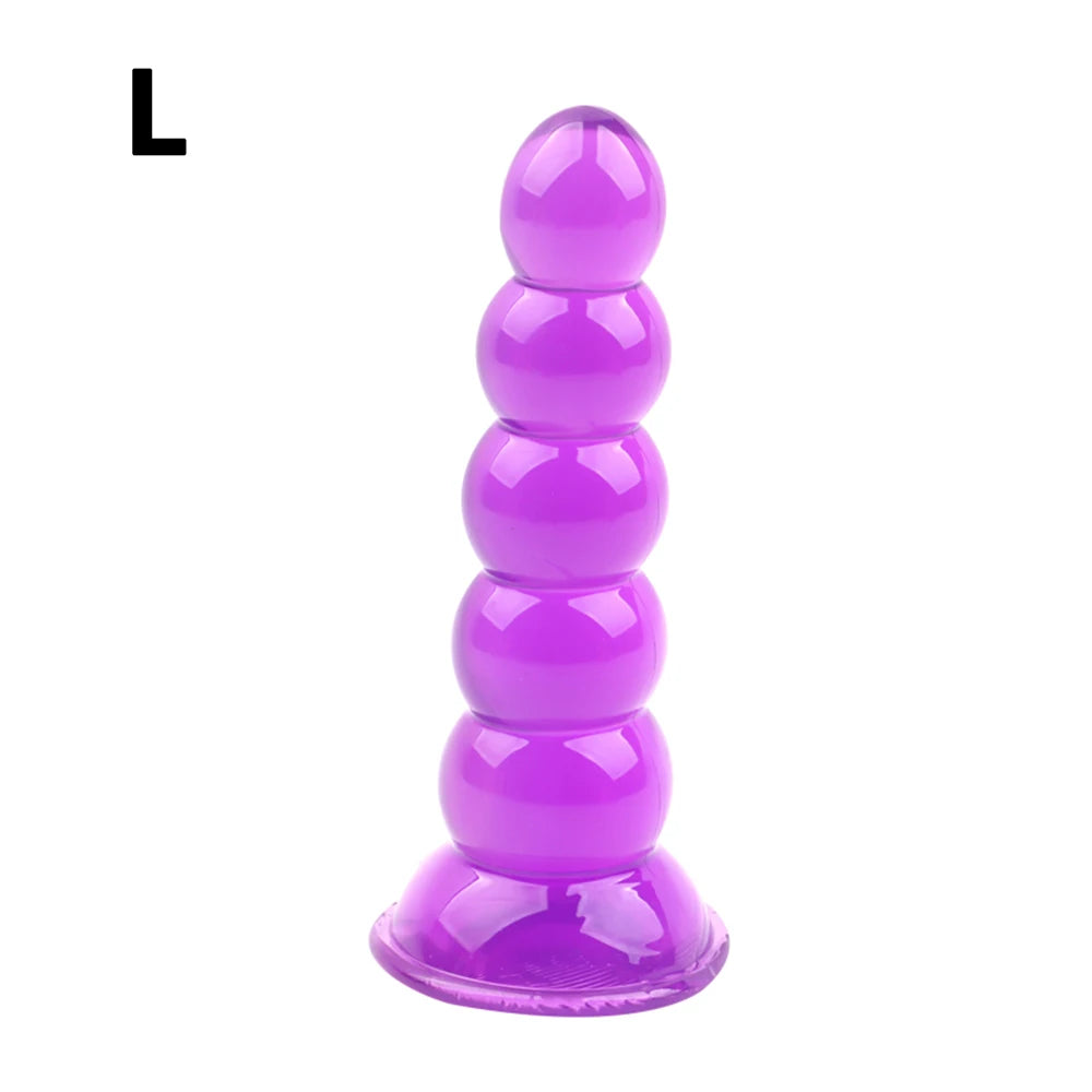 Octopus Tentacle Dildo Anal Plug Butt Dilator with Big Suction Cup Sex Toys For Women Men Anus Expander Prostate Vaginal Massage