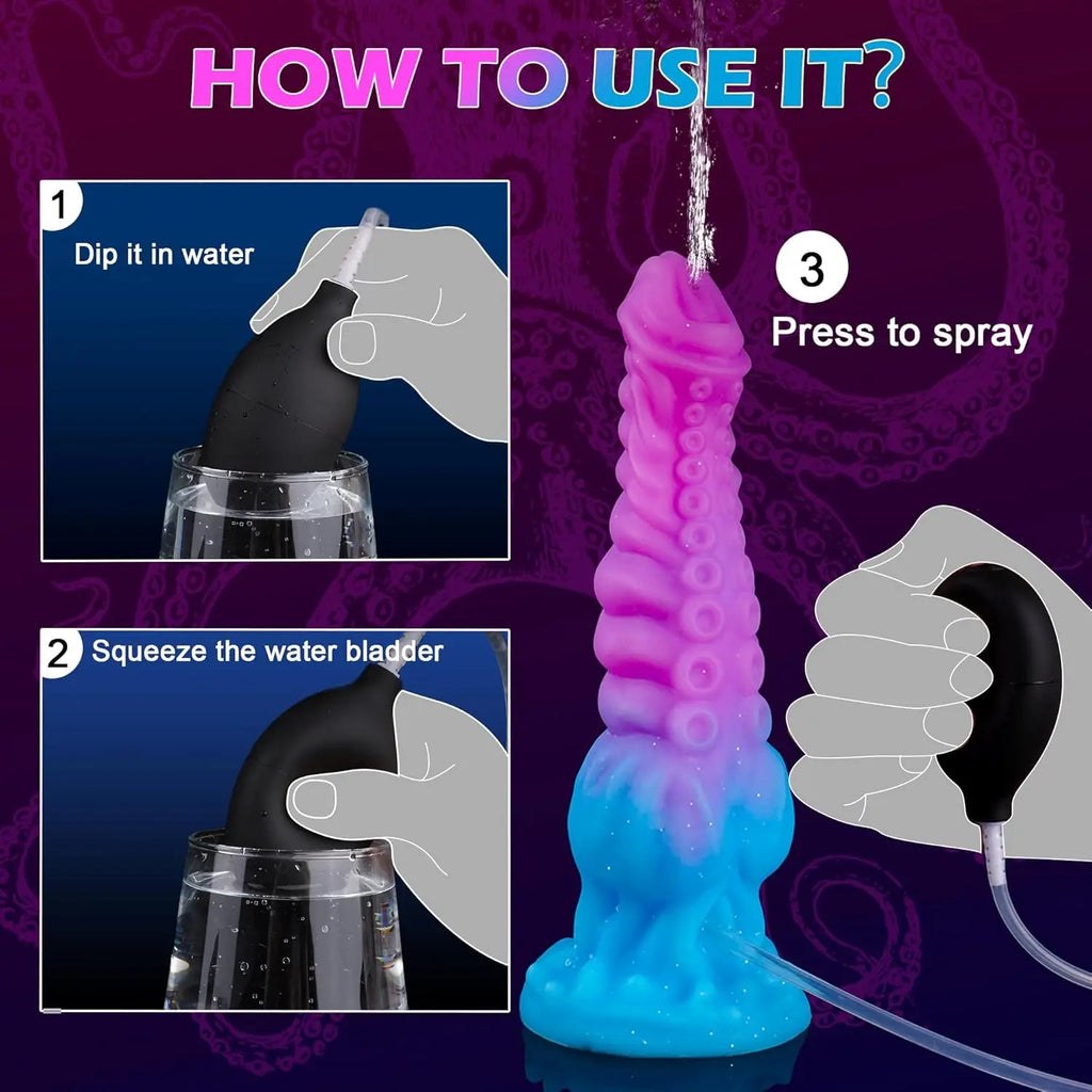 New Inflatable Animal Dildo - P Spot Stimulator Wearable Anal Plug Soft Fake Penis Buttplug Sex Toys For Women Men 18+