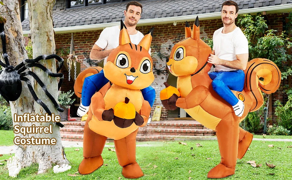New Alien Inflatable Costume Anime Suits Dress Mascot Purim Halloween Christmas Party Cosplay Costumes for Kids Adult