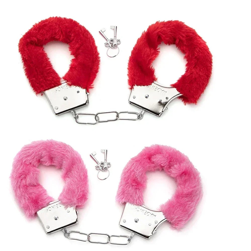 Erotic Accessories Sex Toys 2pc BDSM Bondage Handcuffs for Restraints Cuffs Fetish Adult Couples Games Juguetes Sexuales Gift