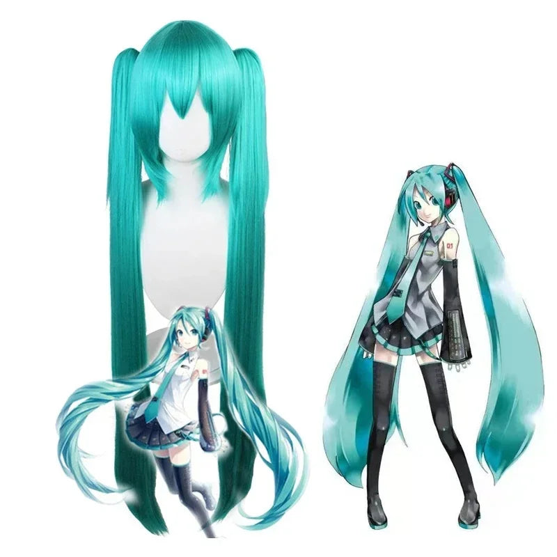 Miku Cosplay Ensemble Complet En Cuir Argenté Tissu Costume Miku Cosplay Chapeaux Costume Tenue JK Robe De Marin Lycée Uniforme