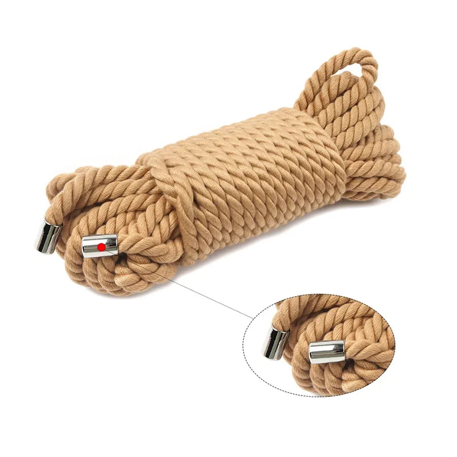 BDSM Female Body Restraint Sex Ropes Japanese Shibari DIY Restraint Bondage Gear SM Slave Erotic Play Cotton Rope Sex Toy