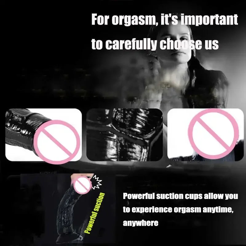 Realistic Dildo With Suction Cup Huge Jelly Fake Dick Big Penis Dildos Sex Toy for Woman Plug Adult Erotic Men Anal Butt WONGRUO