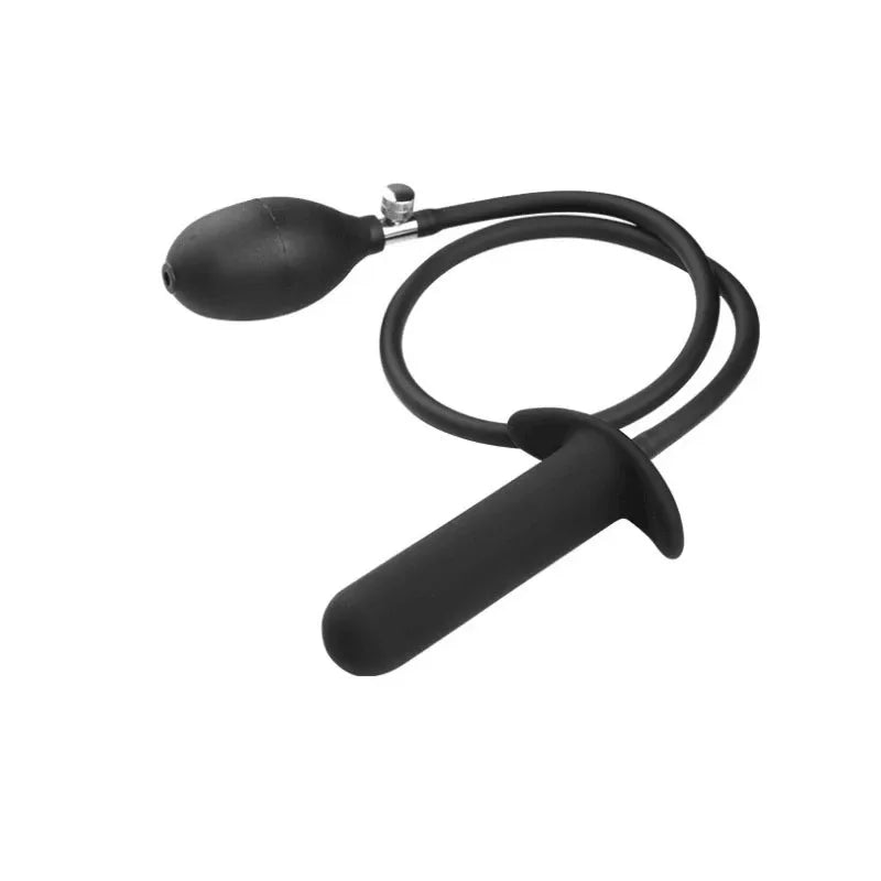 Inflatable Anal Dildo Plug Expandable Butt Plug with Pump Sex Toys for Women Men Anal Dilator Massager Adult Products Silicone