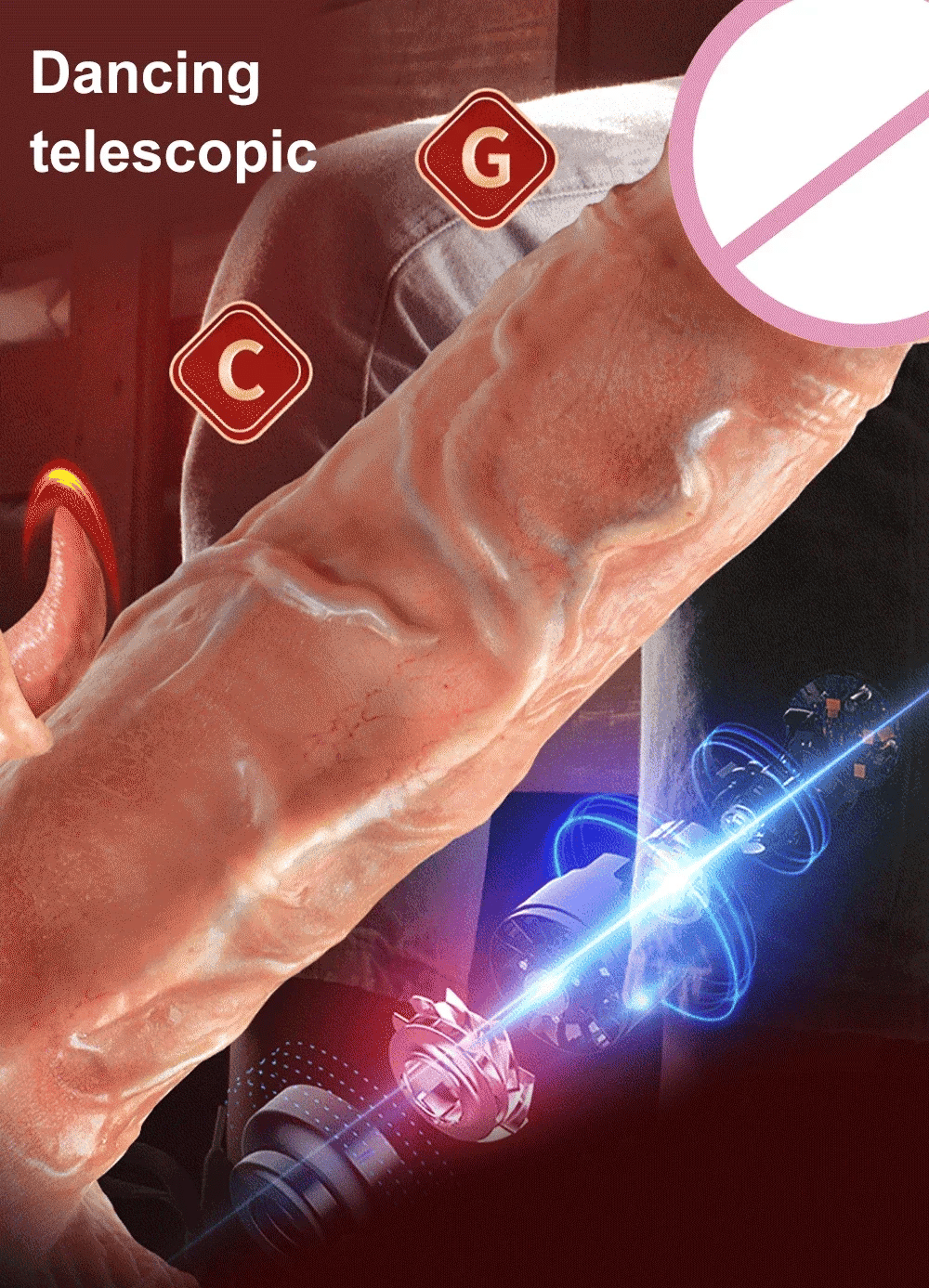 Male Penis Realistic Dildo Rotating Vibrating Man Cock Thrusting Sexy Shopping Penis Vibrator Adult Erotic Sexy Toy for Women