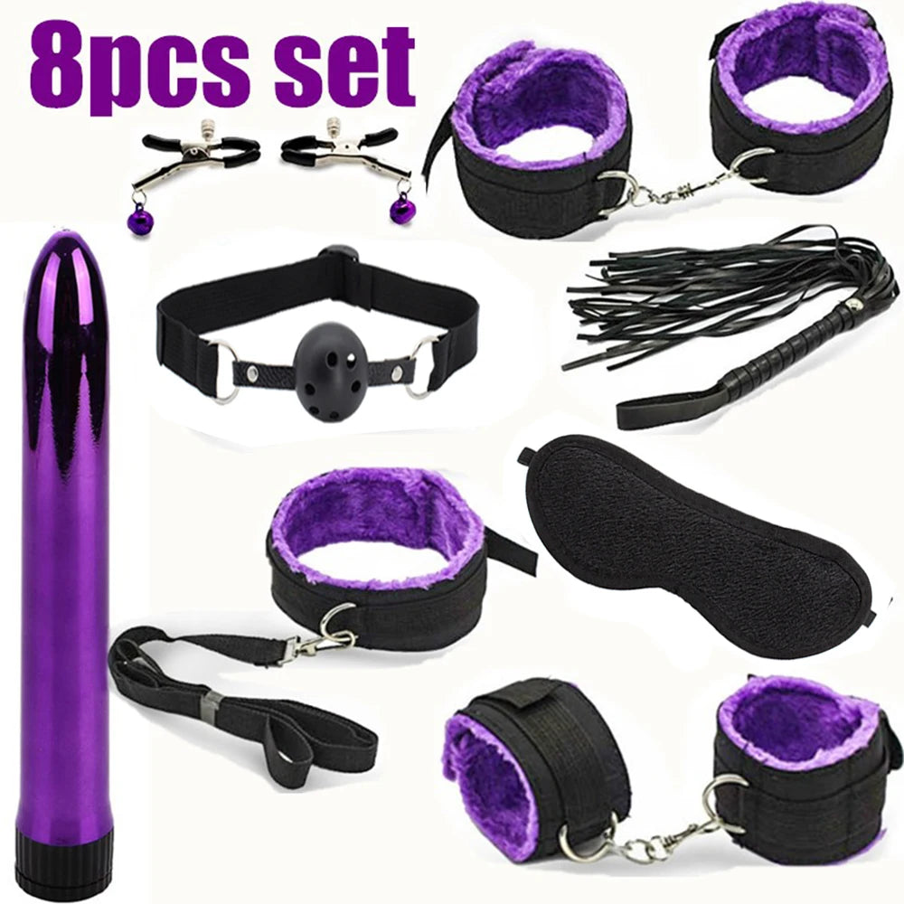 Sex toys for women BDSM sexual couples kit erotic accessories handcuffs for session Anal plug sex game Adult Sexy Toys sexyshop