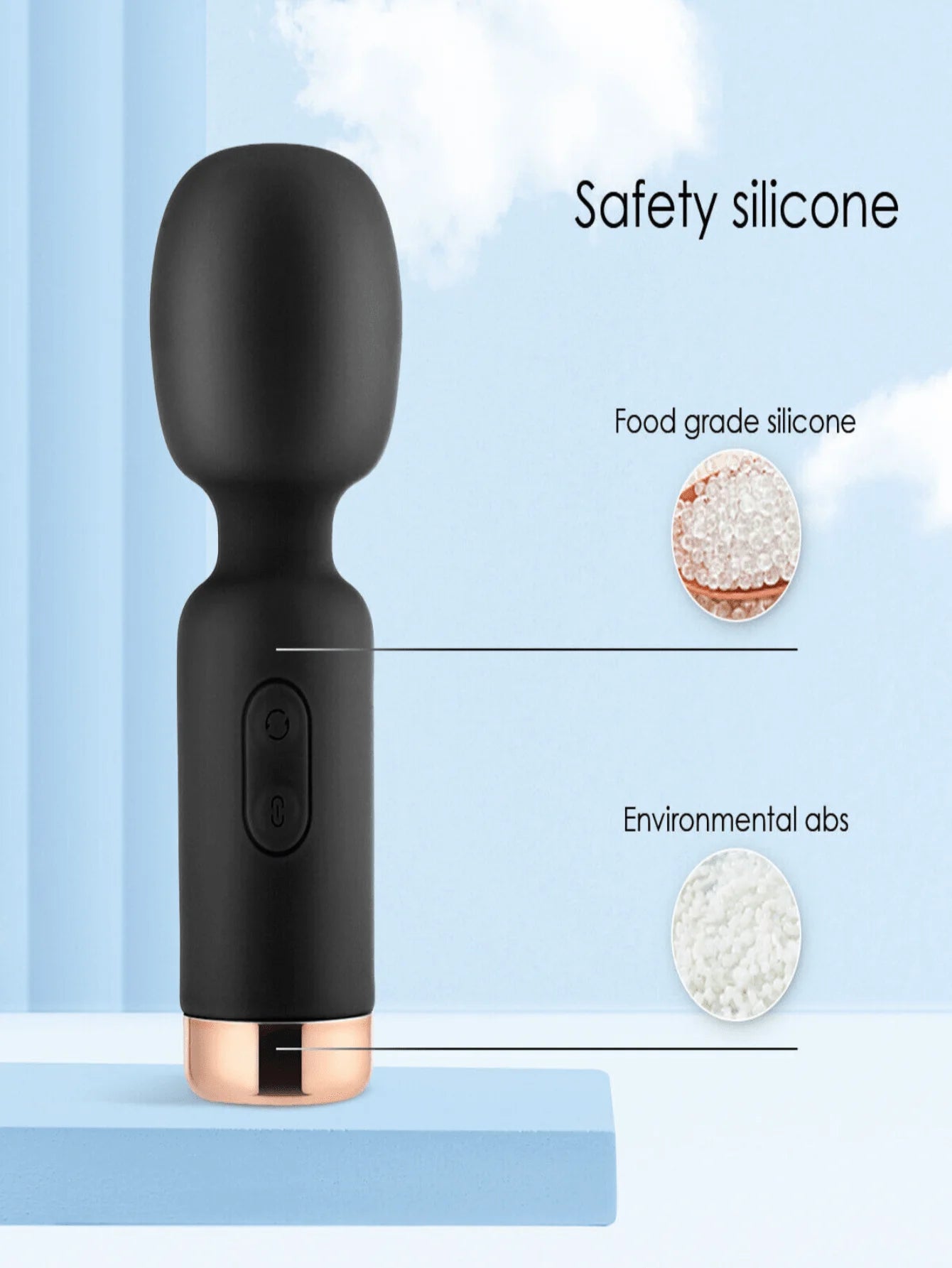 Mini Av Dildo Vibrator 10 Powerful Vibrator G-Spot Vaginal Nipple Stimulator Sex Toys Adult Masturbation Products