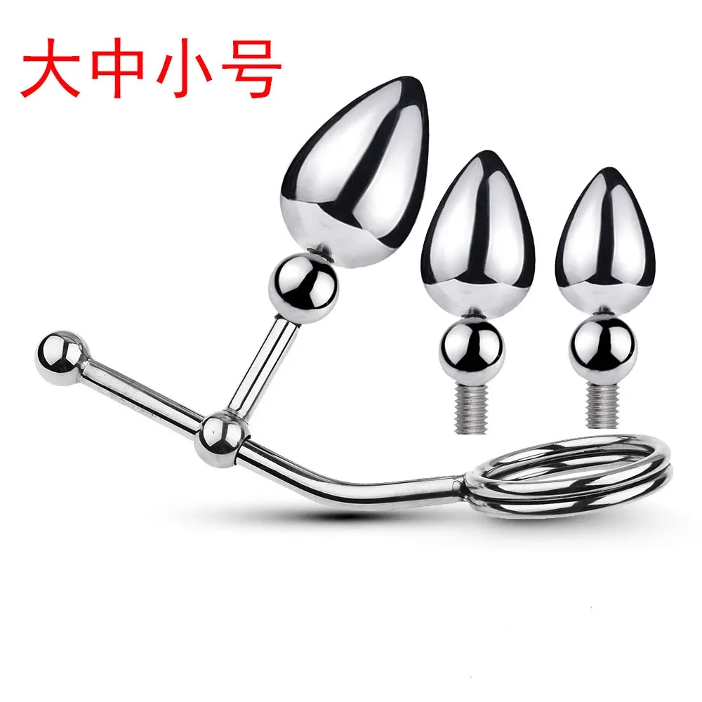 Anal Plug BDSM Fetish Ass Prostate Massager Smooth Touch Anal Buttplug Insert Vagina Sex Products Men Women Sex Toy Butt Dilator