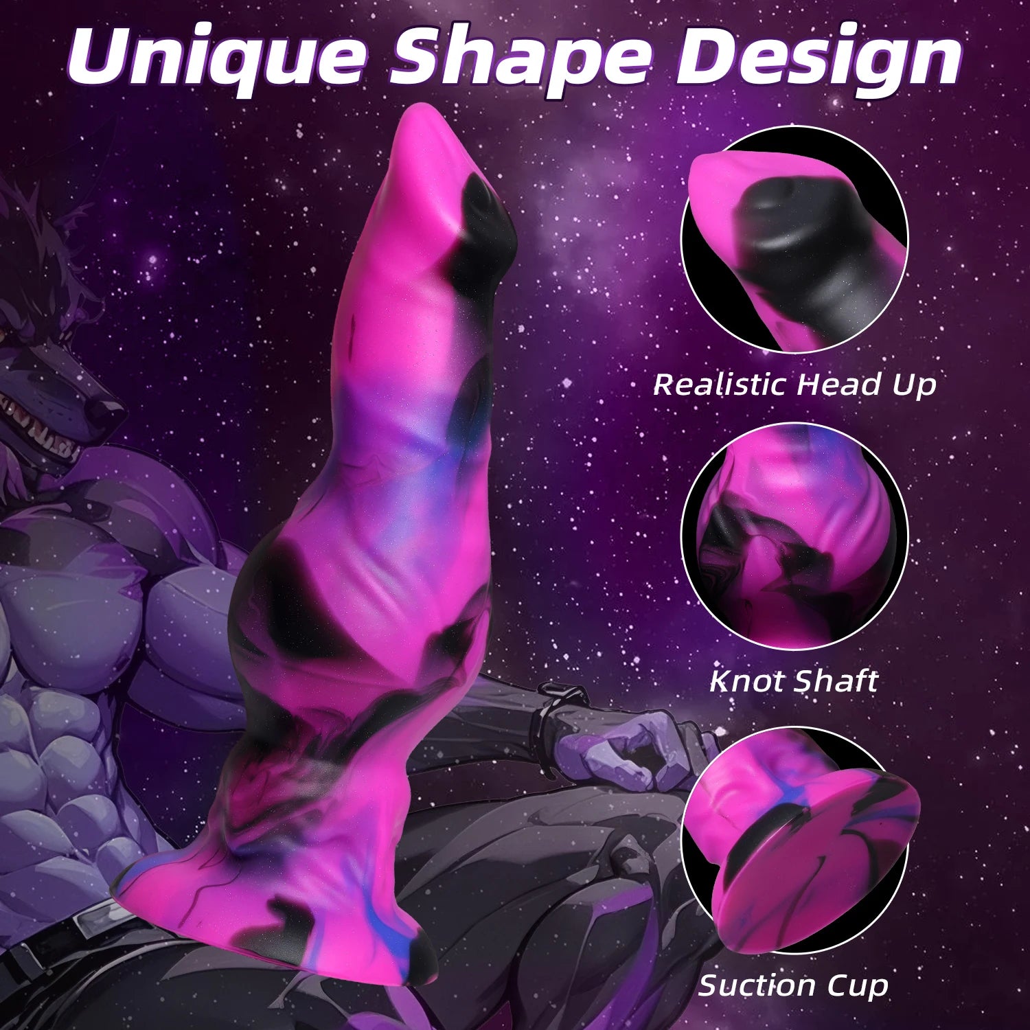 Dog Knot Dildos Penis Sex toys for Women Men Big Monster Dildo Animal Phallus Alien Fantasy Dick Anal Adult Toys Thick Butt Plug