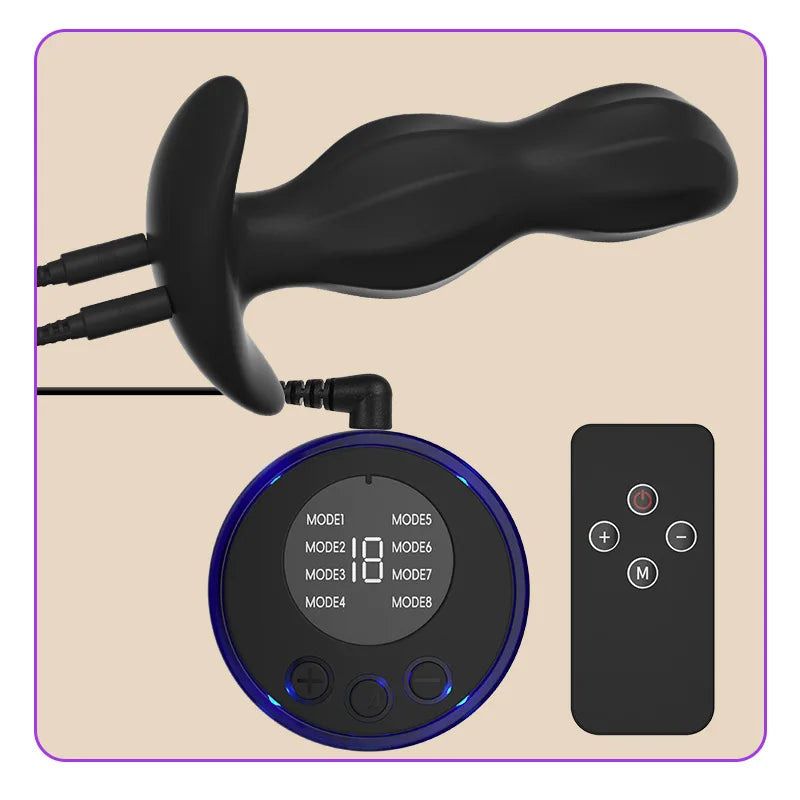 Anal Plug Anal Butt Plug Medical Themed BDSM Fetish Adult Games Sex Toys Men Women Masturbation Sex Products Electric Shock