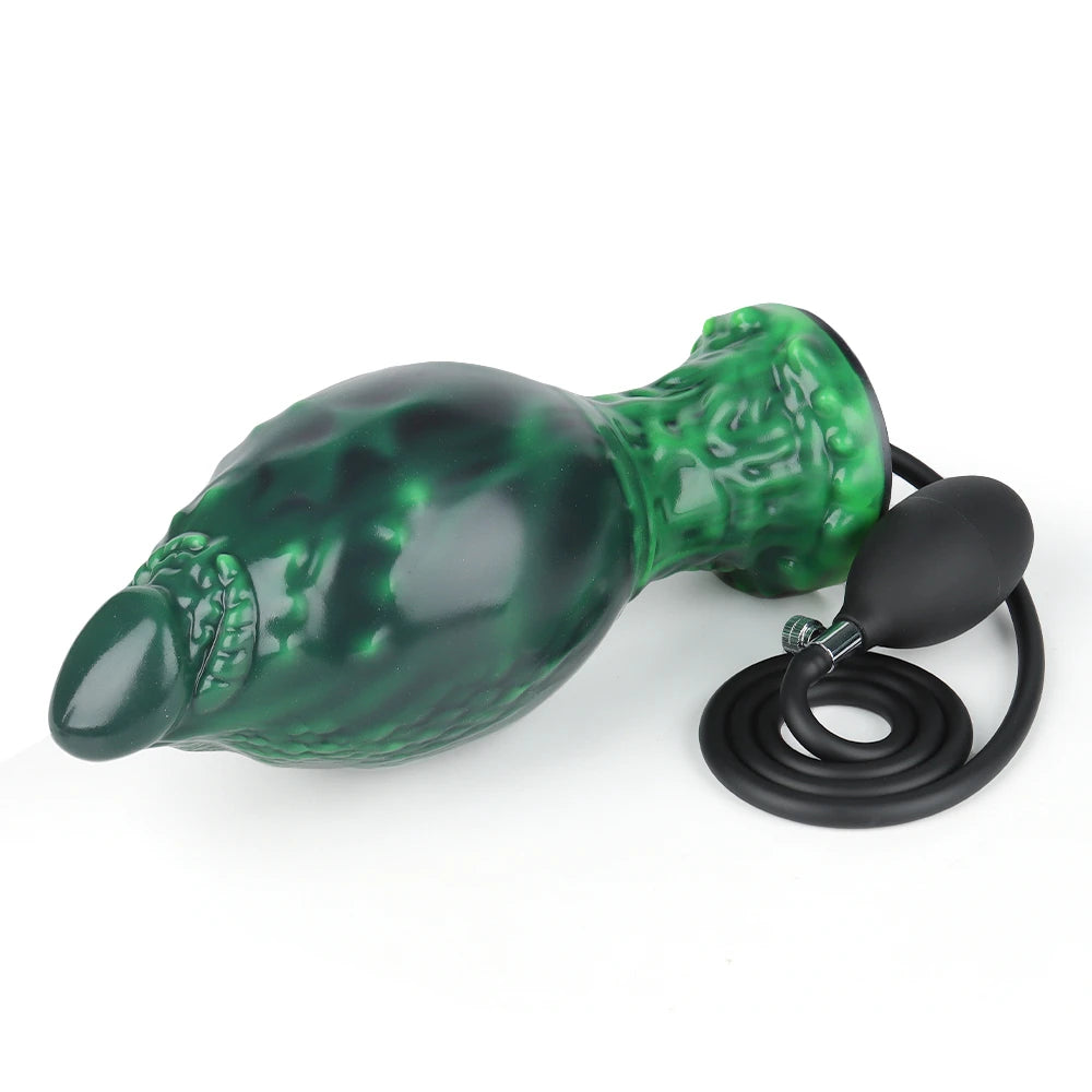 Inflatable Anal Plug Max 11cm Huge Buttplug Inflatable 18+ BDSM Sex Game for Women Men Gay Anal Dilation Prostate/G-spot Massage