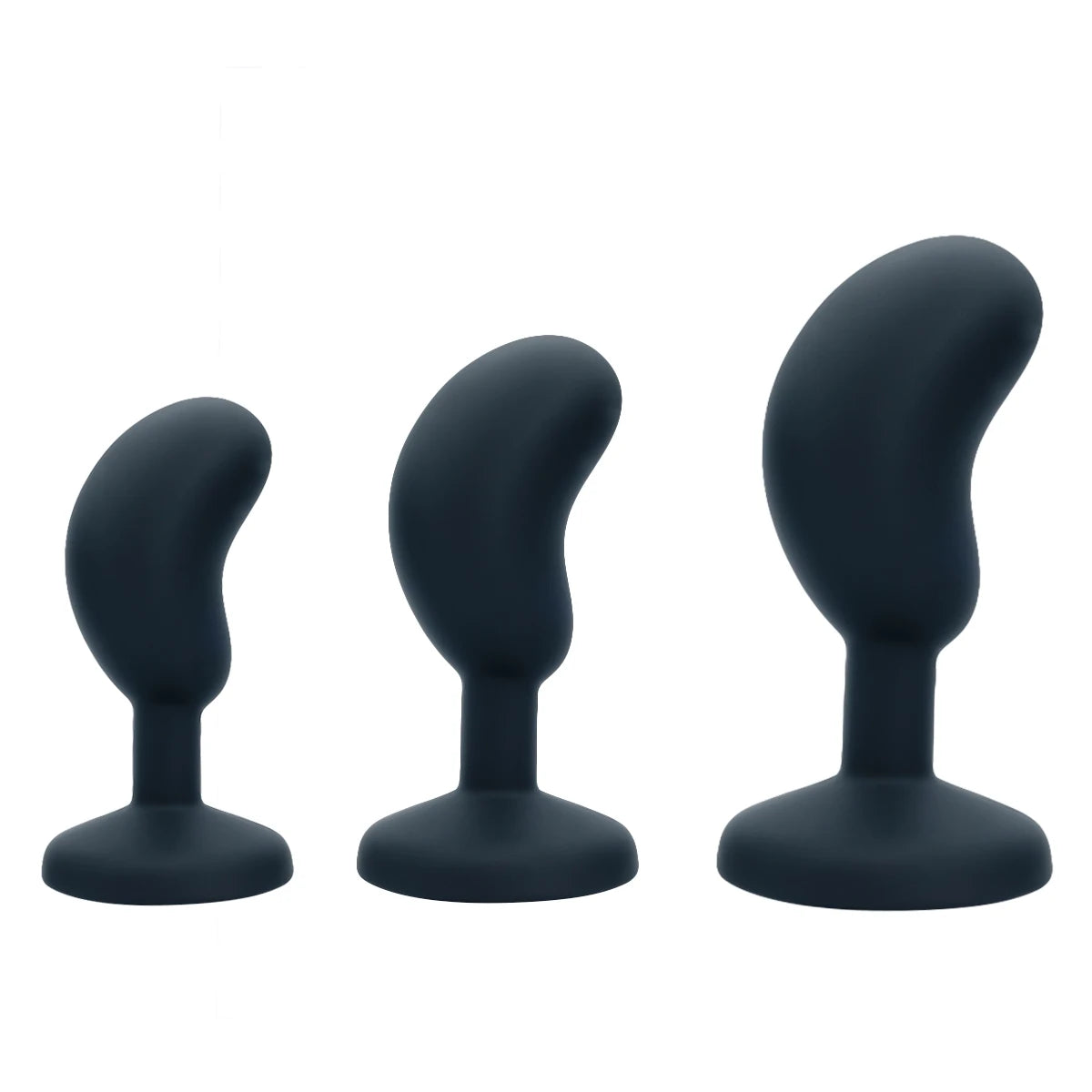 Anal Plug 3 Size Silicone Butt Plugs Stimulator Analplug Sex Toys Prostate Massager Buttplug Sex Toys for Men Women Couples