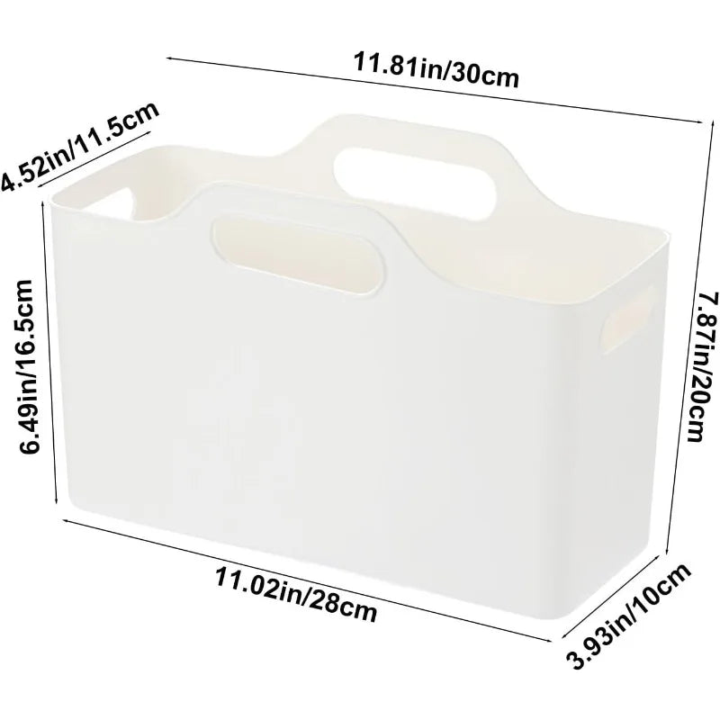 1pc Contemporary Rectangular Soft Storage Bins - Multipurpose Kitchen Sink Organization