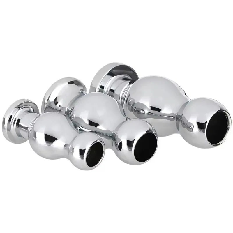 Metal Hollow Anal Plug Anul Butt Plugs Dilator for Women Vaginal Expander Douche Enema Sex Toys Man Sexy Adult Games Couple Sext