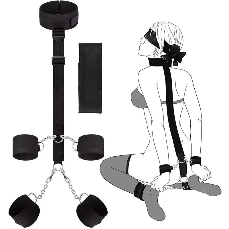 Adult Games Erotic Sex Toys For Woman Couples SM Fetish Slave BDSM Bondage Restraints Handcuffs Shackles Erotic Accessories