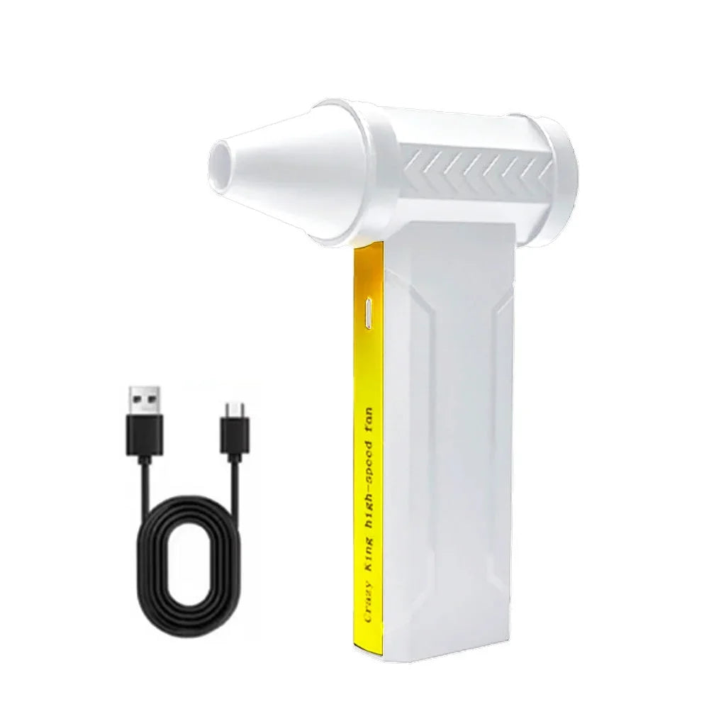 800000 RPM Brushless 10000mAh Motor Electric Turbo Jet Fan High-Speed Turbo Violent Fan Rechargeable Powerful Dust Blower