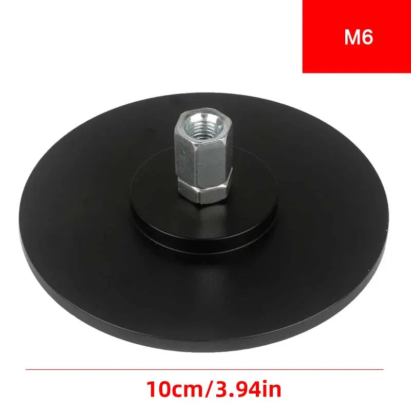 Black Suction Cup Adapter Telescopic Linear Actuator Suction Cup M6 M8 M10 3XLR Connector Reciprocating Device Attachments Parts