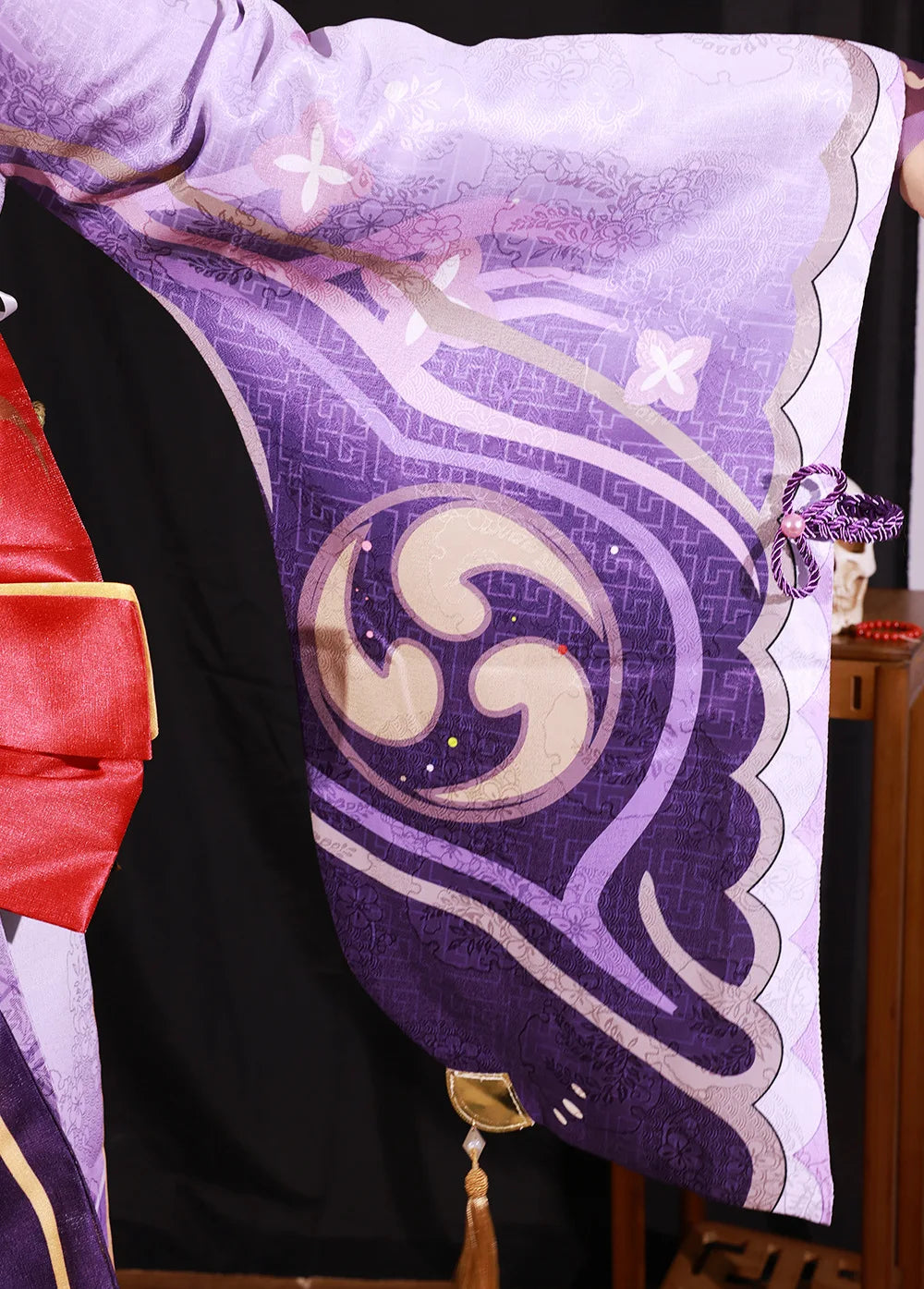 High Quality Raiden Shogun Cosplay Costume Wig Hair Game Impact Raiden Shougun Costumes Wig Set for Women Party Outfits