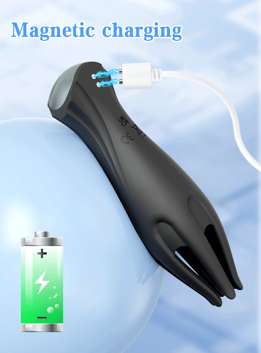 Vibrating Male Masturbator Glans Vibrator Electric Penis Massager Delay Trainer Exerciser Vibrations Stimulator Adult Sex Toy 18