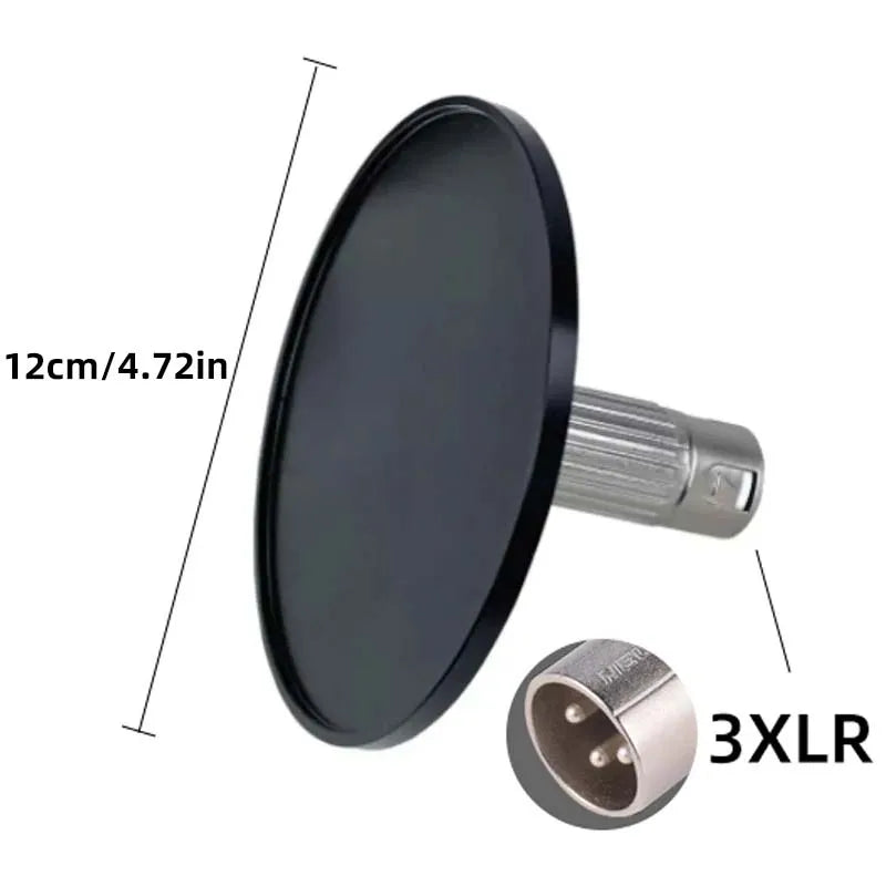 Black Suction Cup Adapter Telescopic Linear Actuator Suction Cup M6 M8 M10 3XLR Connector Reciprocating Device Attachments Parts