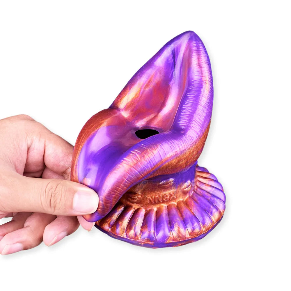 Hollow Anal Plugs for Couples Anal Dilator Silicone Vaginal Stretcher for Female Speculum Peeking for Enema Dialator Anus