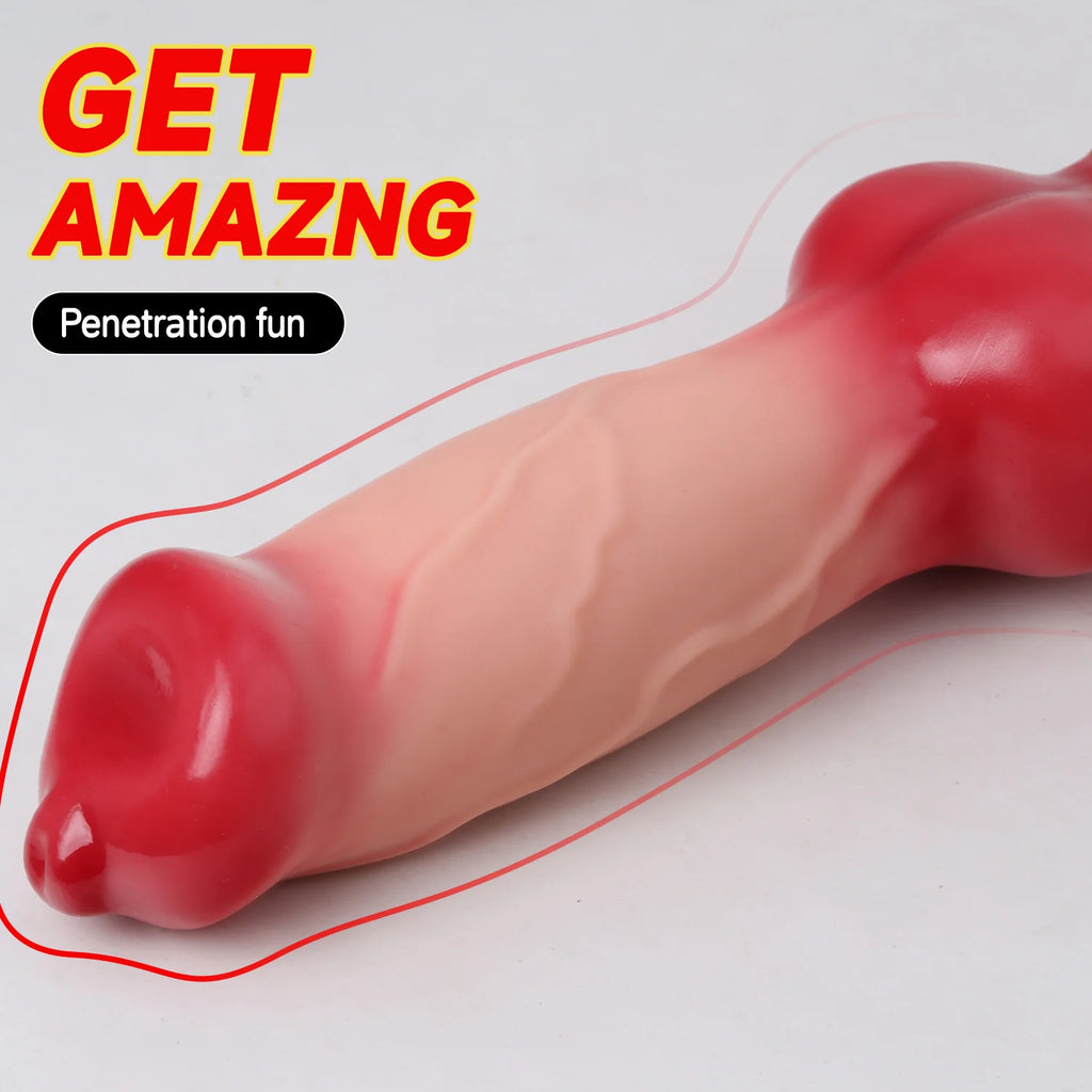 Realistic Dog Dildo Big Butt Anal Plug Vaginal Masturbation Adult Sex Toy For Male Female Huge Monster Horses Penis Anal toys
