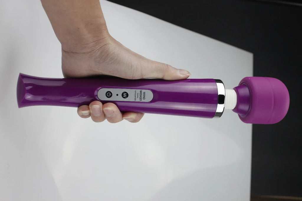 Big Powerful AV Vibrator Electric Adjustable Modes G-spot Dildo Clitoral Stimulator Body Muscle Relaxation Erotic Adult Sex Toys