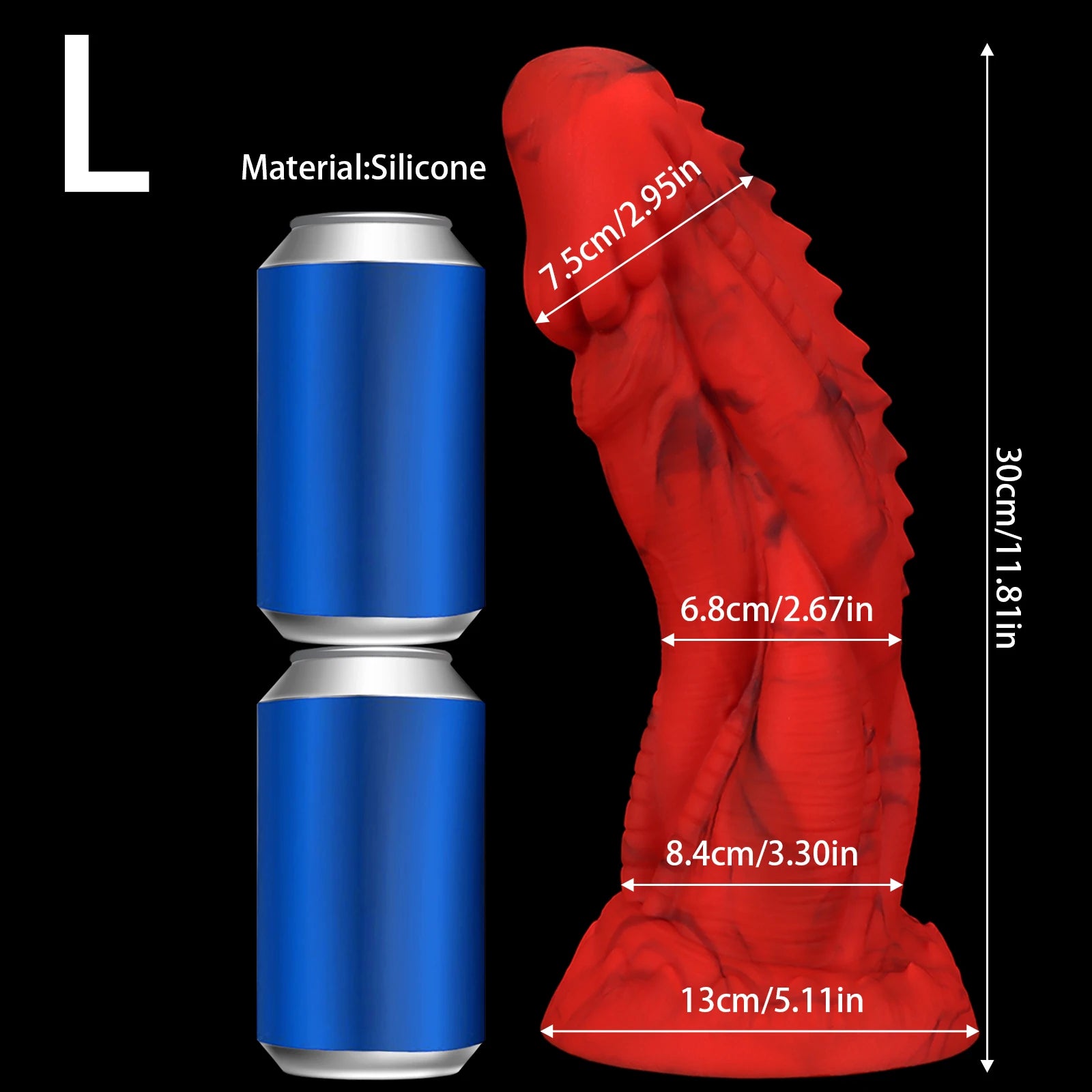 Huge Big Large Anal Plug Dragon Monster Long Anal Dildo Anal stretching dialator Butt Plug Adult Sex Toys For women Men Gay