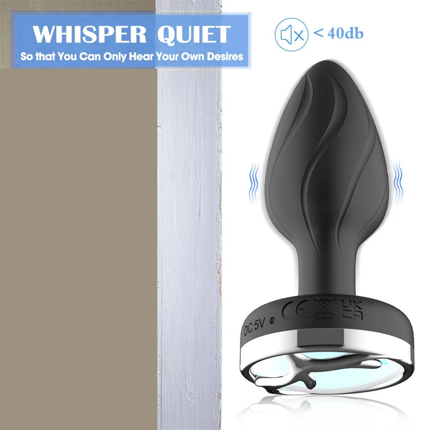 Led Anal Vibrator Plug For Women Men Wireless Remote Sex Toys Male Prostate Massage Vagina Vibrator Anus Butt Plug Adults Goods