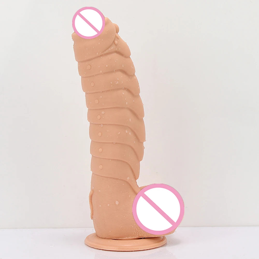 XXL Thrust Dildo Six Styles Dinosaur Scales Penis Big Suction Cup Female Adult Anal Sex Toys Huge Dick Strapon Women Masturbator