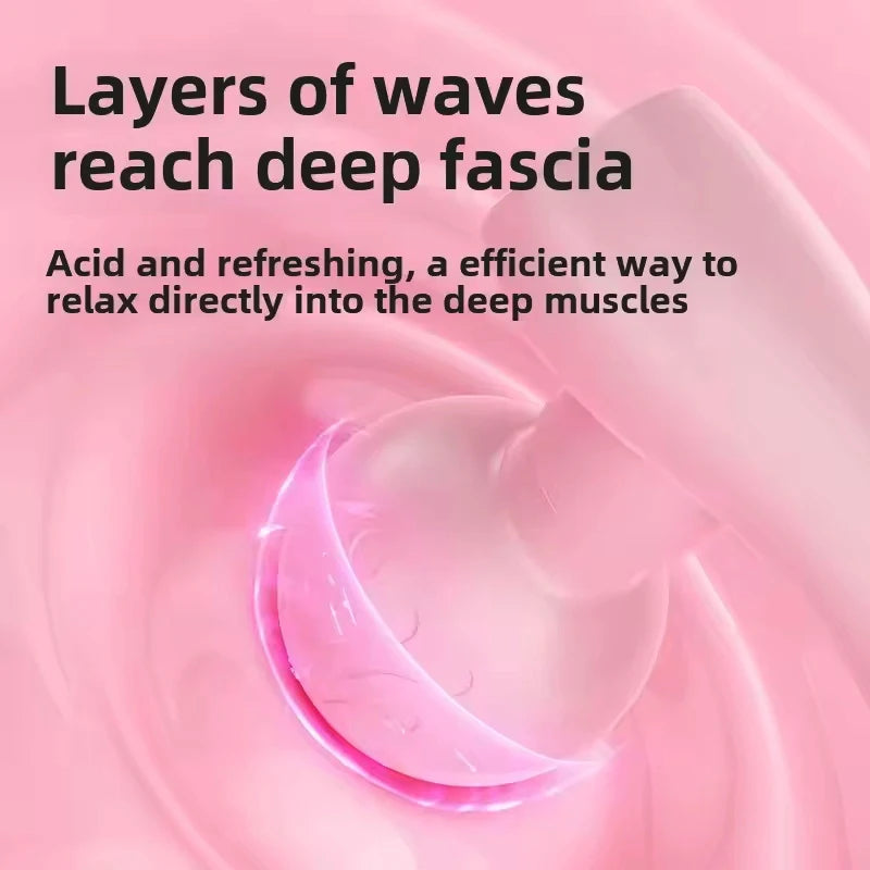 Sensual Dual-Headed Massager, Dual-Motor Vibrating Fascia Gun, Portable Rechargeable Muscle Relaxation Massager