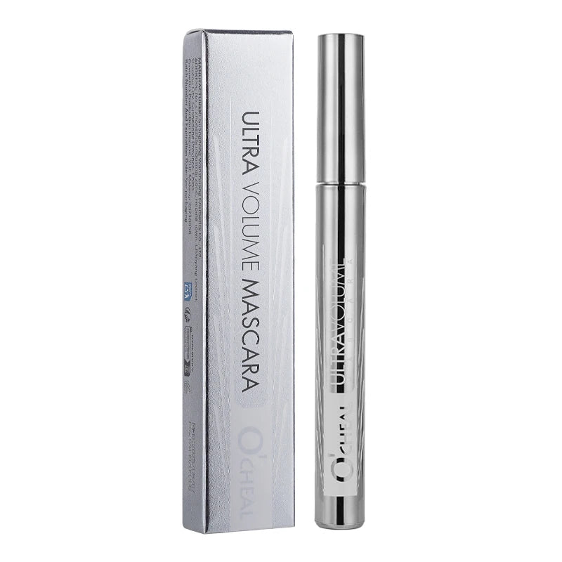 Long Lasting Waterproof Mascara 2mm Micro Engraving Brush Curling Lengthens Volumizes Smudgeproof Clump Free