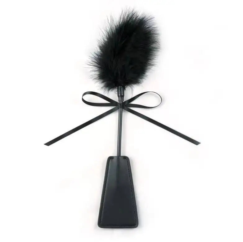 BDSM Feather Tickling Bondage Erotic Punishment Fetish Leather Spanking Paddle Play Whip Sex Toys Couple Woman Lover