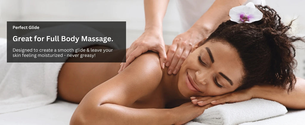 6.76 OZ Passion Sensual Jojoba Oil Natural Body Massage Oil for Couples Relaxing Perfect Glide & Smooth Skin, Tropical Paradise