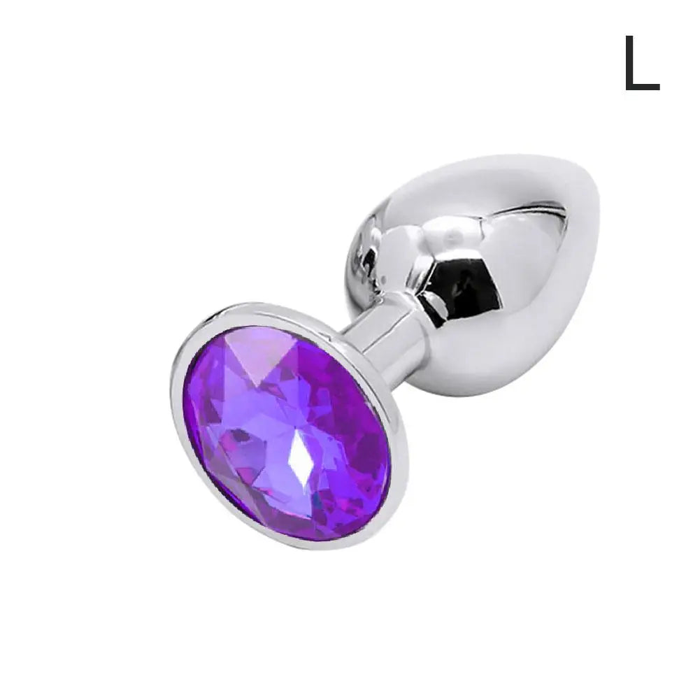 Anal Plug Waterproof Stainless Steel Smooth Touch Anal Buttplug Sex Toys Sex Products Men/Women/gay Sex Toys Butt Dilator Care