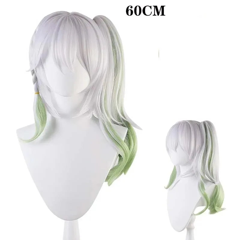 Nahida Cosplay Costume Lesser Lord Kusanali Full Set Dress Ears Wig Nahida outfits for Comic Con