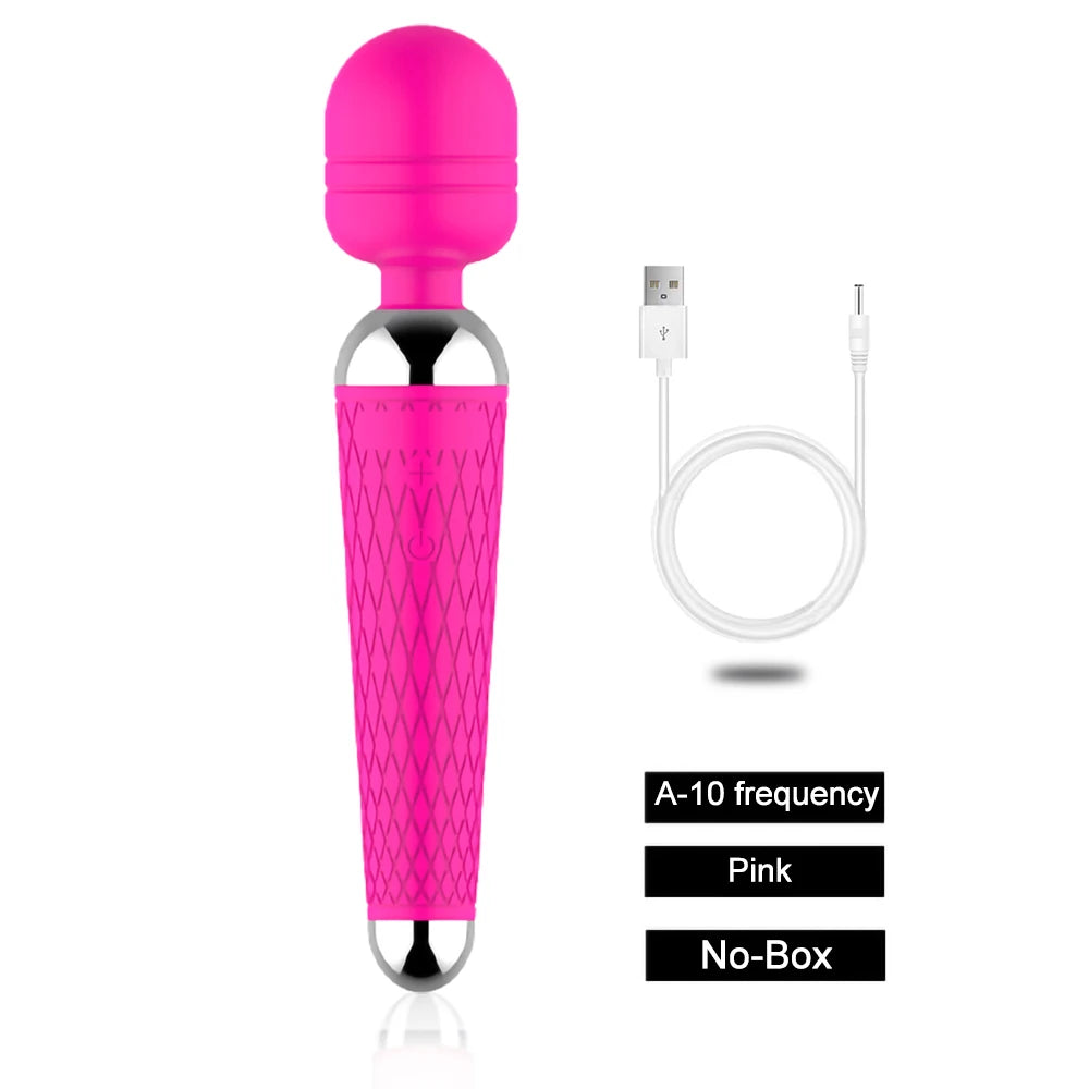 10 Speed Vibrator Sex Toys for Woman Dildo Magic Wand Anal Clitoris Stimulator Wireless Vibrator Female Masturbator Sexy Toys 18