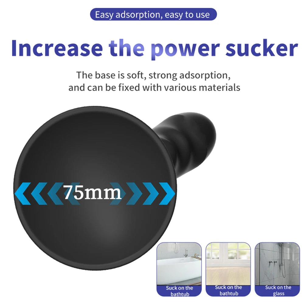 Anal Plug Butt Plug Dildo with Strong Suction Cup Prostate Massager Adult Products Female Masturbation Tool Sex Toys for Couple
