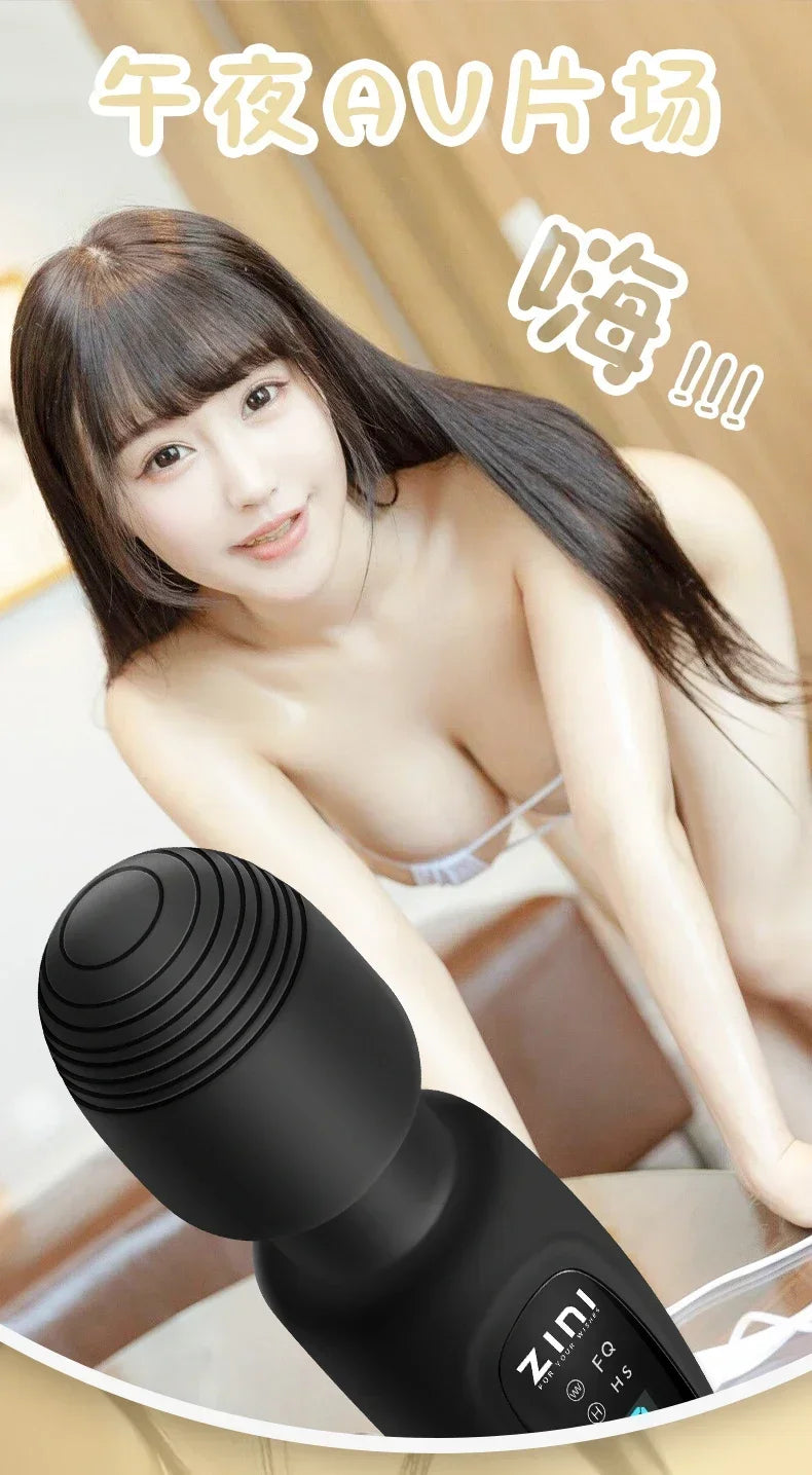 Powerful Clitoris Vibrators Sex Toy Magic Wand Vibrator Dildo Sex Machine Adult  Products Juguetes Sexuales Masturbation SM Gift