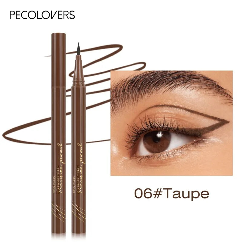 Multi-color Liquid Eyeliner, Quick Drying Without Making-up, Waterproof and Sweat-proof, Long-lasting and Natural, Eye Cosmetics